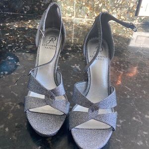 Silver heels